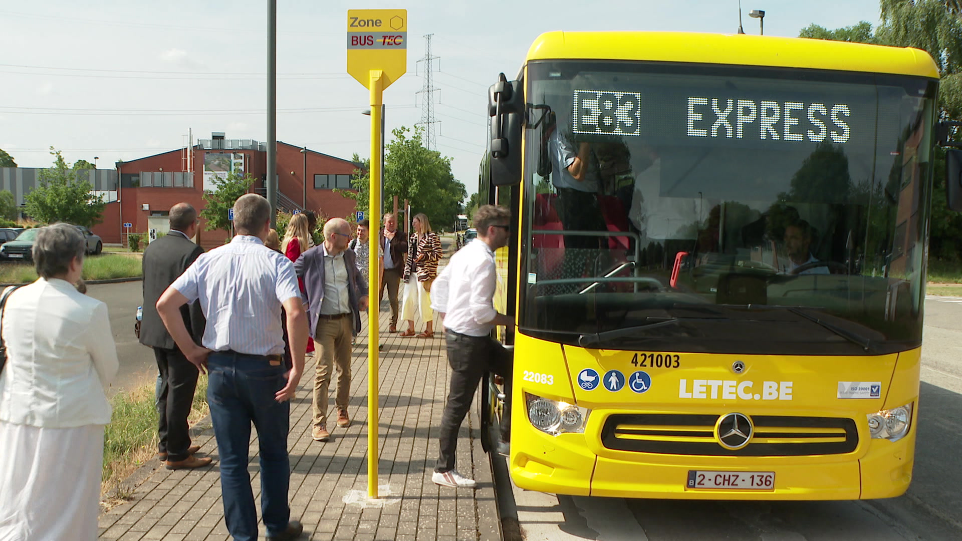 Premiers changements du TEC pour le nouveau réseau Gembloux Basse-Sambre