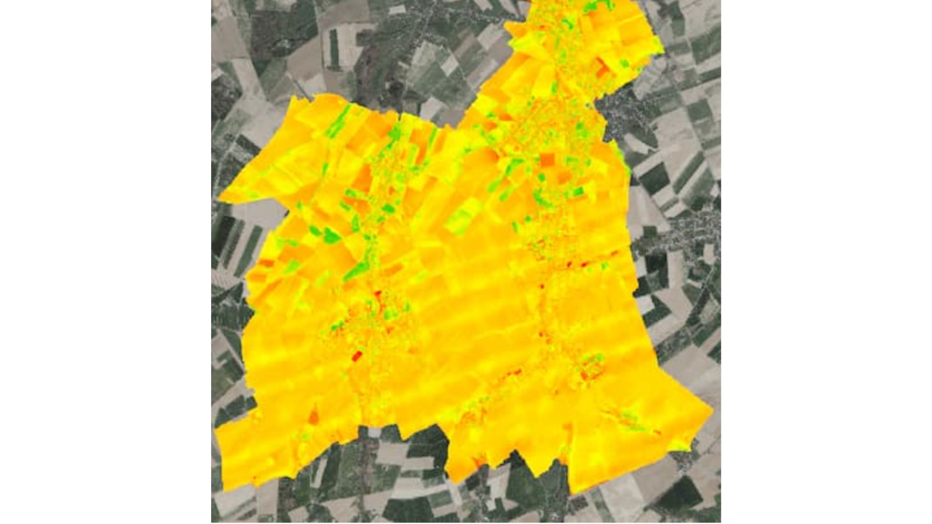 Résultats de la thermographie aérienne à Chastre