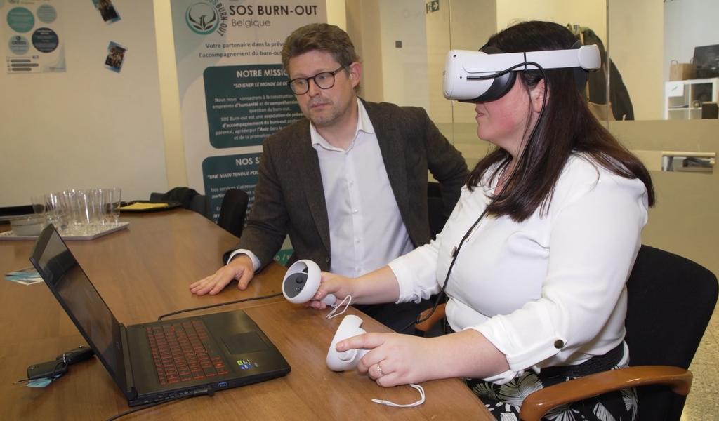 Burn-out : la réalité virtuelle pour aider à la reprise du travail