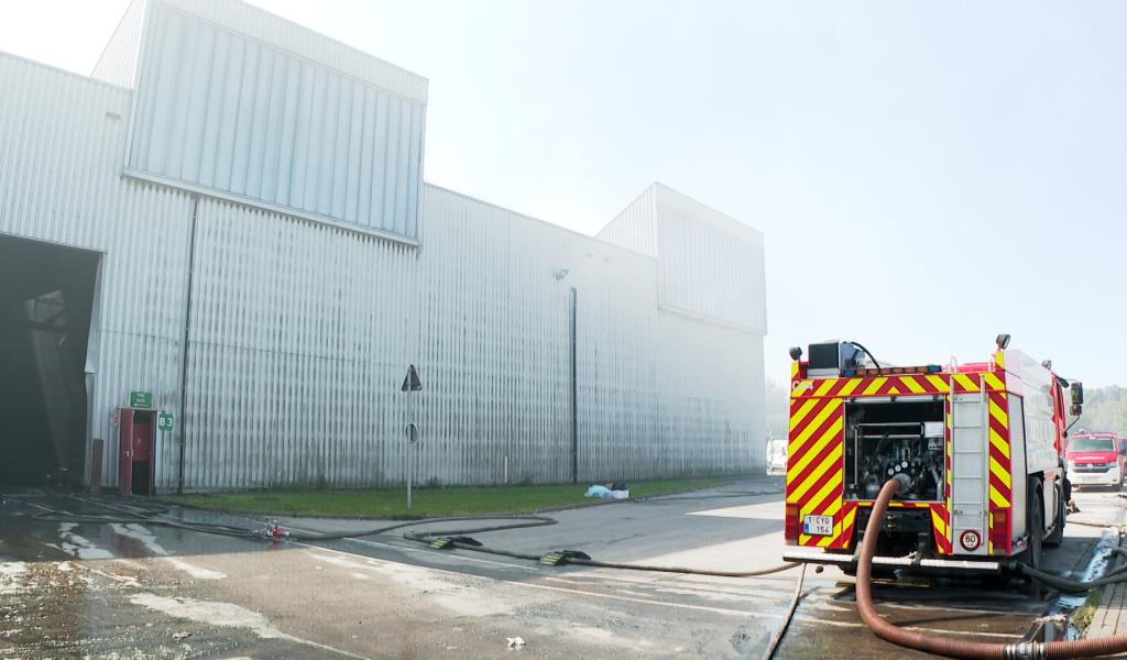 La collecte des déchets légèrement perturbée par l'incendie de la Sablière à Mont-Saint-Guibert