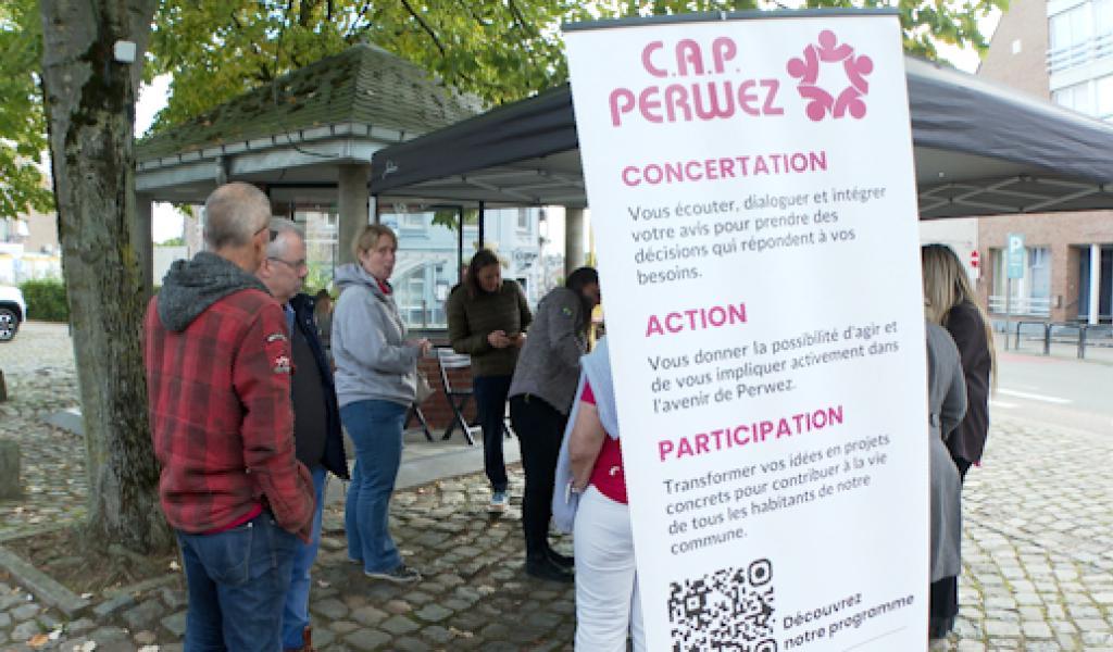 Communales 2024 : Concertation, Action et Participation avec CAP Perwez