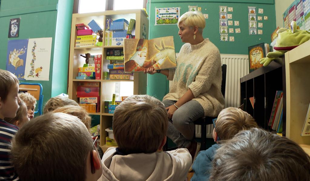 A Perwez, la littérature belge s'immisce au cœur de l'école les "P'tits Futés"