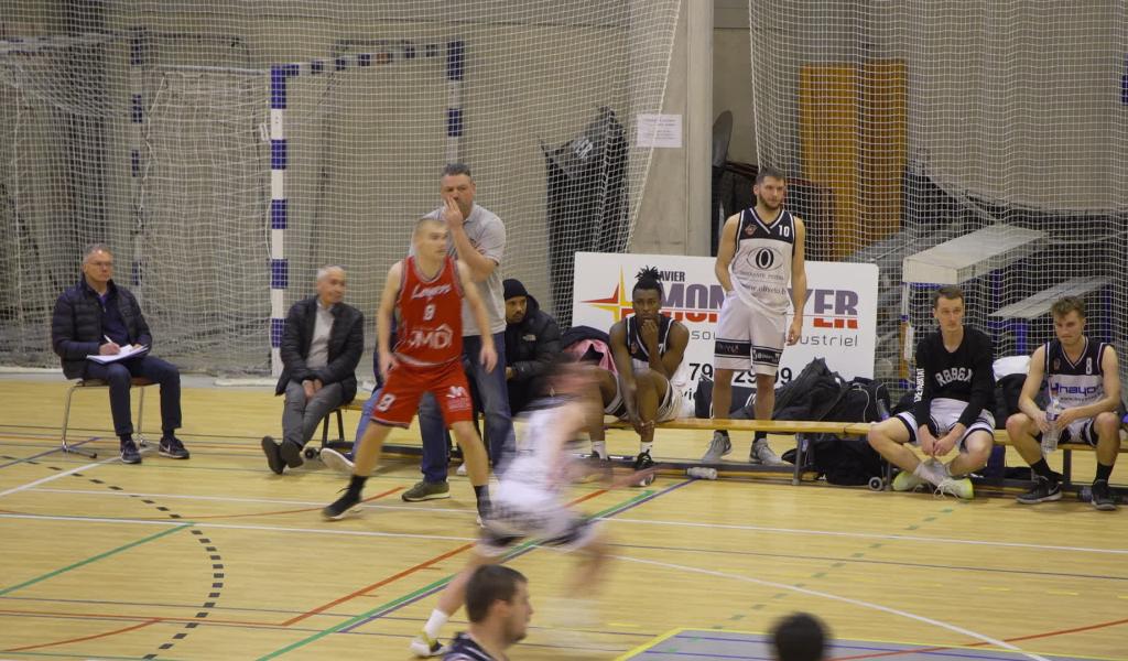 R1 Basketball : Loyers surprend à 6 joueurs face à Gembloux à domicile (44-58)