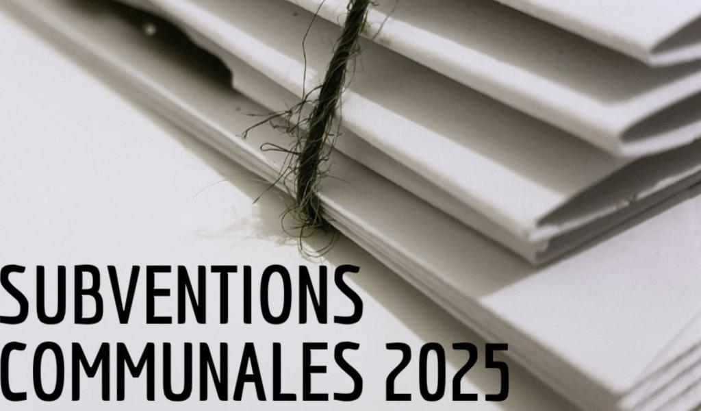 Chastre : les formulaires des subventions communales 2025 en ligne