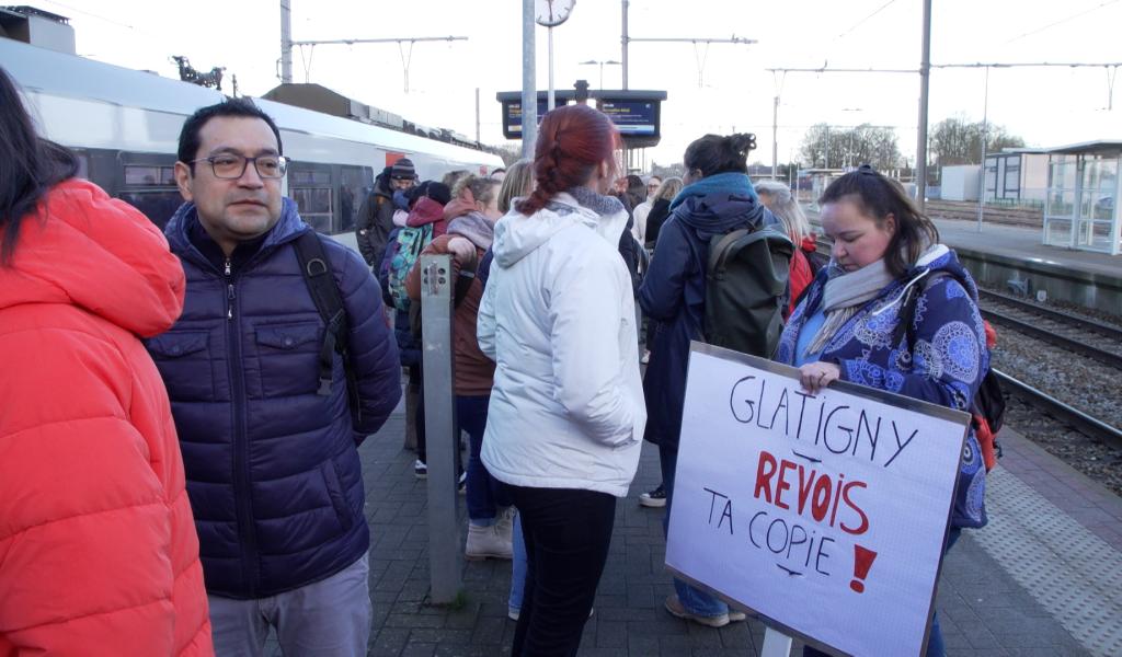 Manifestation des enseignants à Bruxelles: participation massive depuis Gembloux