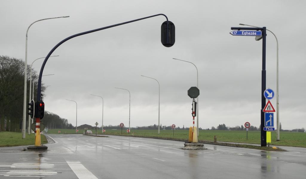 Un rond-point pour remplacer le dangereux carrefour Saussin aux Isnes