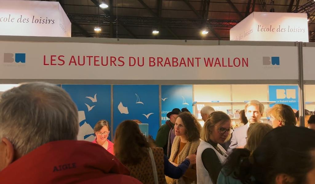 Rencontrez les auteurs brabançons à la Foire du livre de Bruxelles