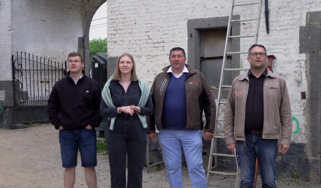 Un projet familial pour la ferme de Nil-Pierreux