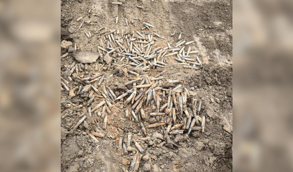 Des munitions découvertes à l'école de Malèves