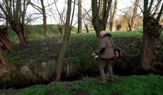 Les pêcheurs ont retrouvé les truites ce 18 mars sur l'Orne