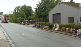 Walhain : une solidarité spontanée après les inondations