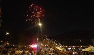 Fête nationale : au cœur du feu d'artifice de Gembloux plage