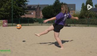 Sportive d'un jour : le beach soccer