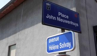 À côté de la plaque : l'avenue Hélène Solvay à Beuzet