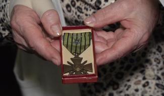 La croix de guerre de Gaston Mallet a été confiée au musée de Cortil-Noirmont