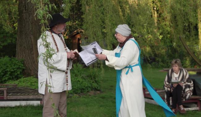 La troupe de théâtre « Les Faisans » prépare ses fabliaux pour la Médiévale de Corroy-le-Château