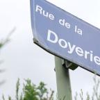 À côté de la plaque : la rue de la Doyerie à Perwez