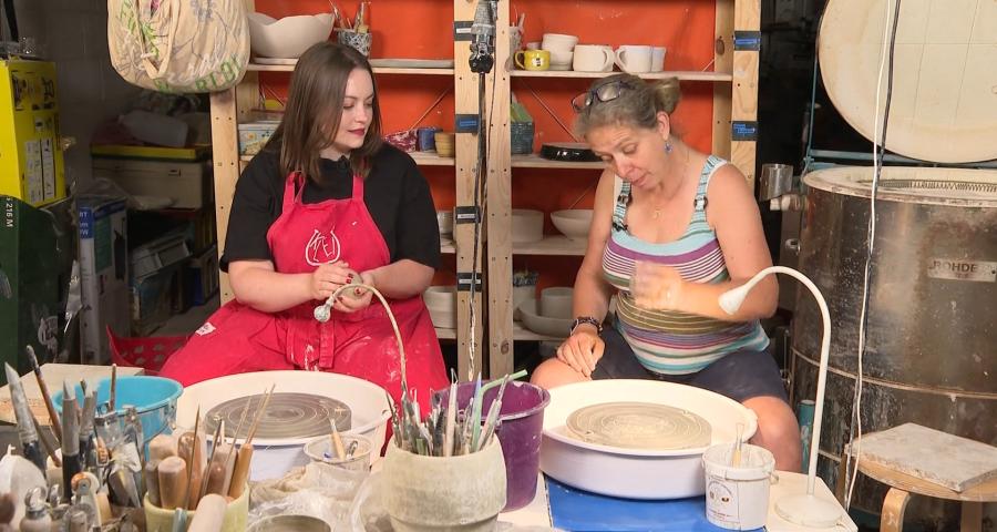 Fruit de ma passion : la poterie de Nathalie à Chastre