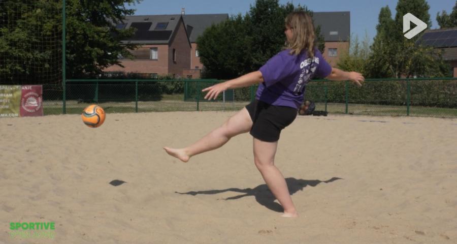 Sportive d'un jour : le beach soccer