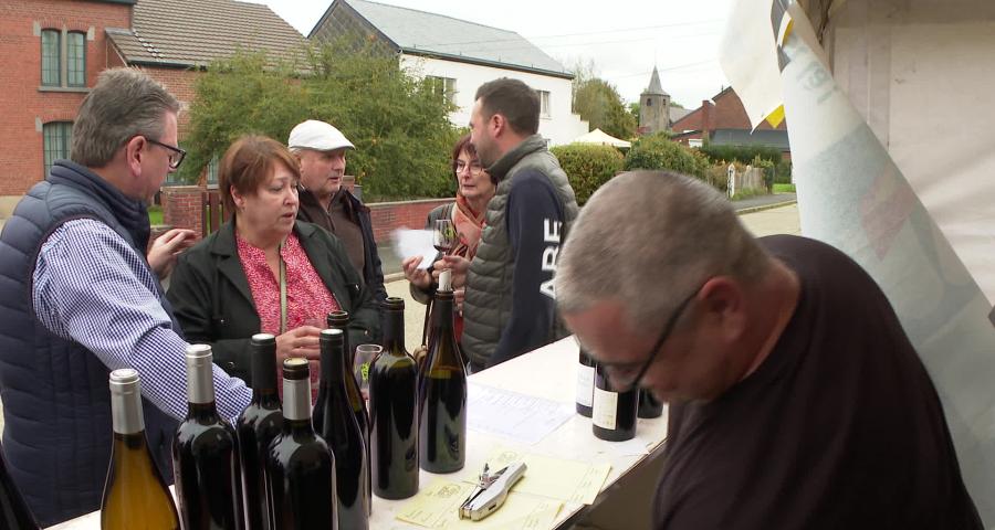 Vendanges : mauvaise récolte, mais bonne humeur à Ernage