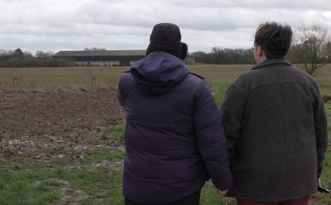 Une éolienne comme projet, pour un agriculteur walhinois