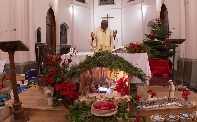 Les paroissiens de Malèves ont célébré Noël